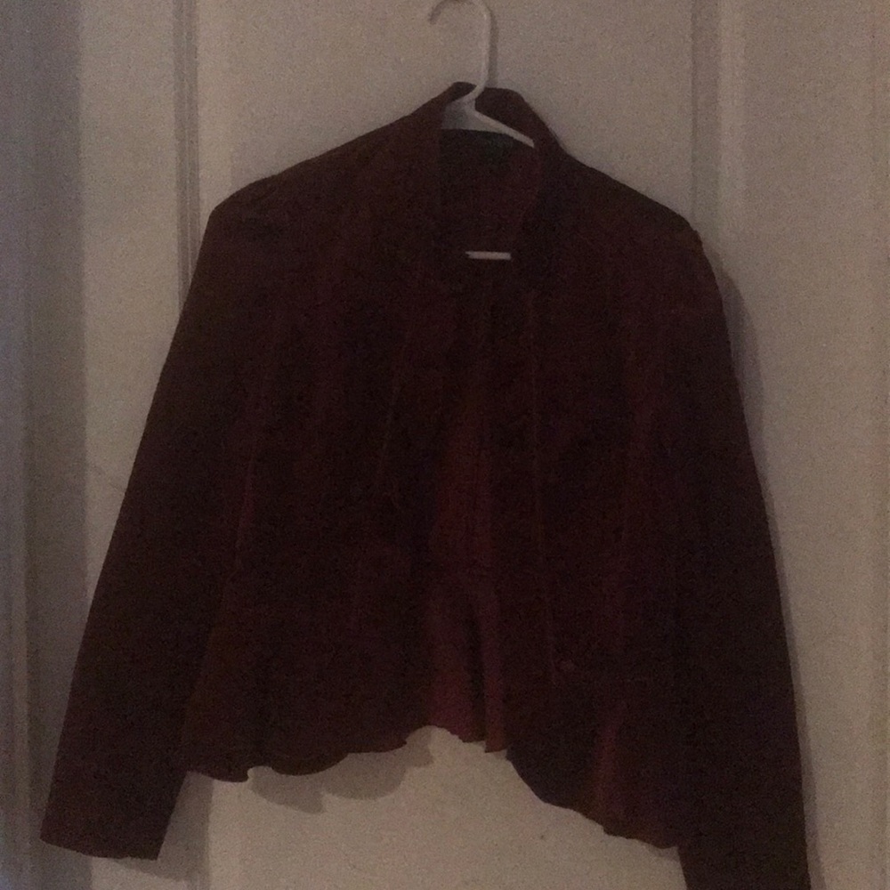 WHBM Gorgeous Berry Blazer